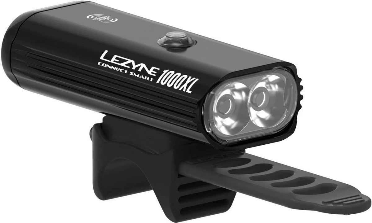 Lezyne Connect Smart 1000XL / KTV Smart Pair Verlichtingsset - 1000 Lumen - Zwart - Afbeelding 3