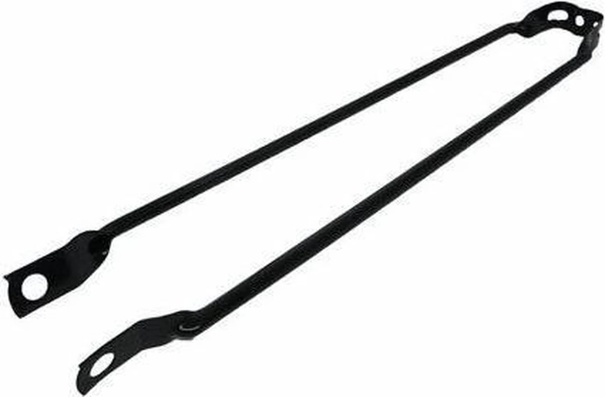 Vwp Spatbordstang Staal 28 Inch Zwart - Afbeelding 6