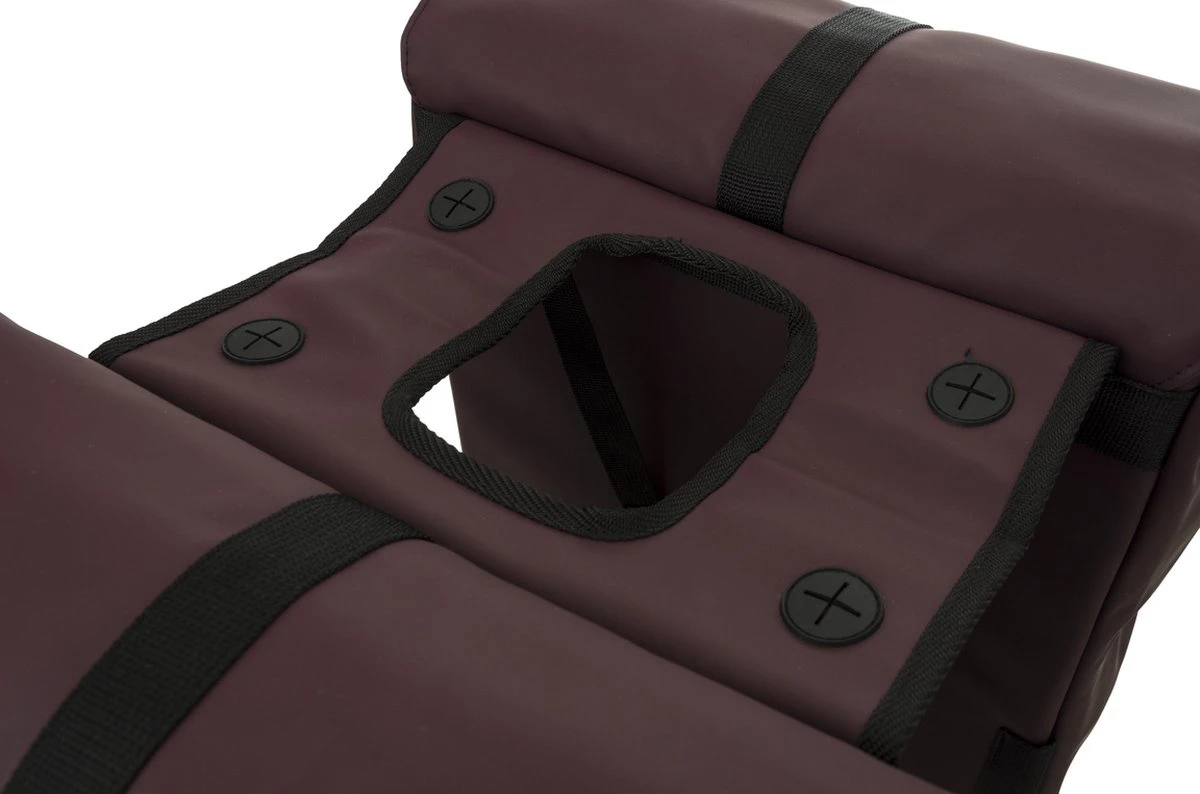 Fastrider Jaxx II Dubbele Fietstas Basics - Paars - 28L - Waterafstotend - Afbeelding 9