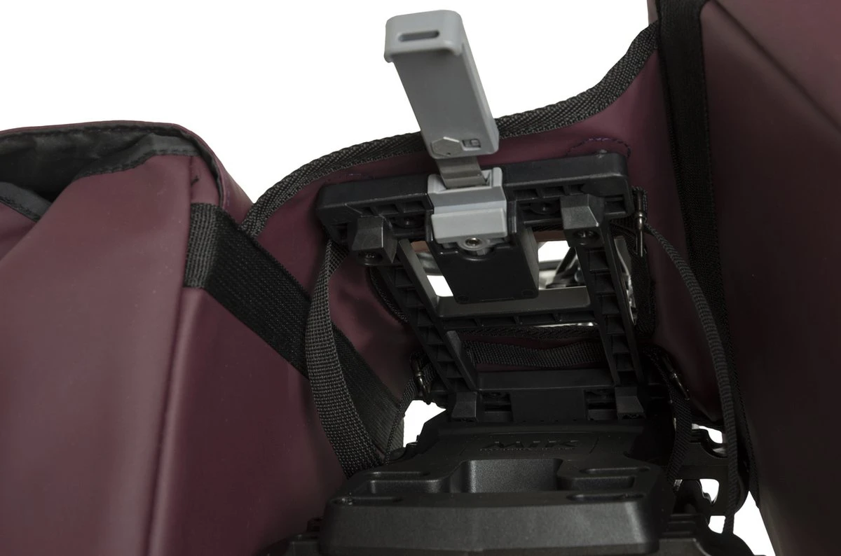 Fastrider Jaxx II Dubbele Fietstas Basics - Paars - 28L - Waterafstotend - Afbeelding 13