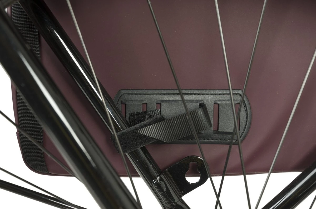 Fastrider Jaxx II Dubbele Fietstas Basics - Paars - 28L - Waterafstotend - Afbeelding 6
