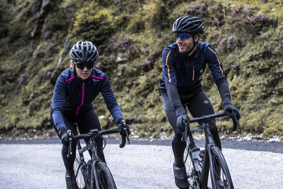 Rogelli Focus - Lange Fietsbroek Met Bretels - Heren - Maat XL - Zwart - Afbeelding 8