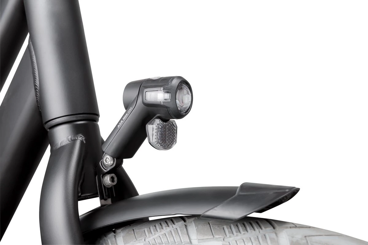 AXA Nox Sport 12 Lux - Fietslamp Voorlicht - LED Koplamp - Fietsverlichting Op Batterij - Auto/Off - Zwart - Afbeelding 5