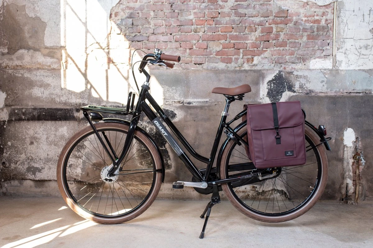 Fastrider Jaxx II Dubbele Fietstas Basics - Paars - 28L - Waterafstotend - Afbeelding 14