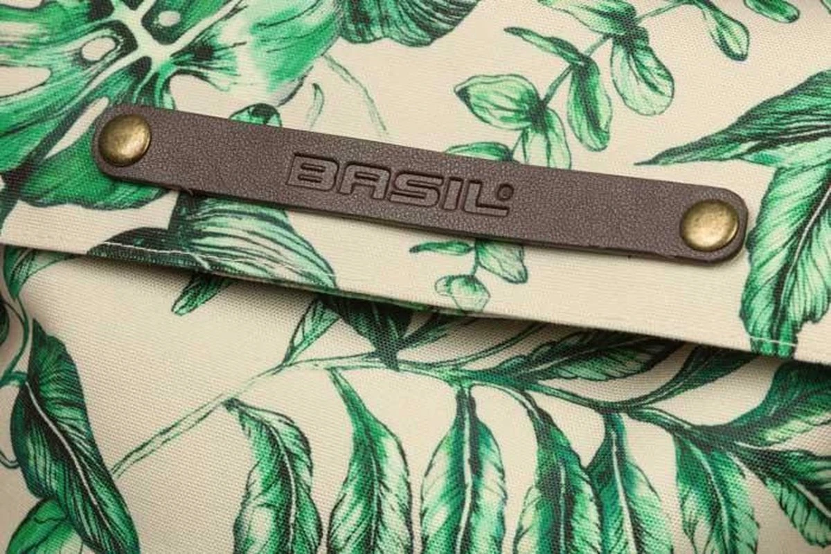 Basil Ever-Green Enkele Fietstas - Beige - 19 Liter - Afbeelding 15