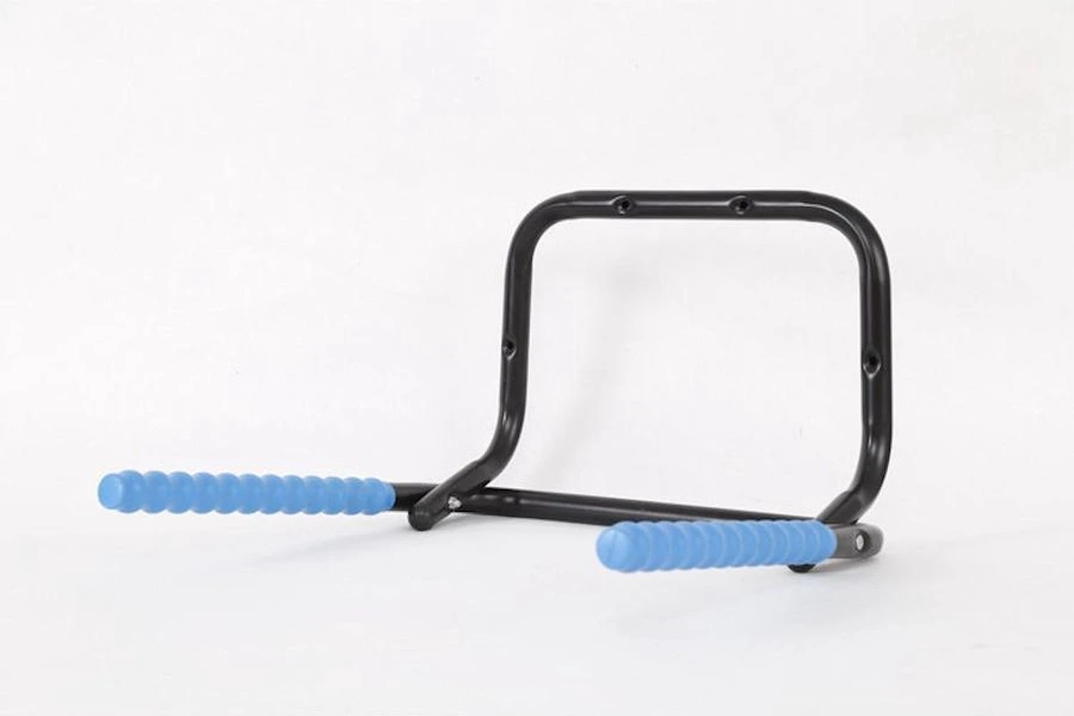 Merkloos Decopatent® Muur Ophangsysteem Voor 2 Fietsen & Inklapbaar - Ophang Systeem Fiets - Ophangen Aan Muur - Houder Muur - Wandmontage - Afbeelding 2