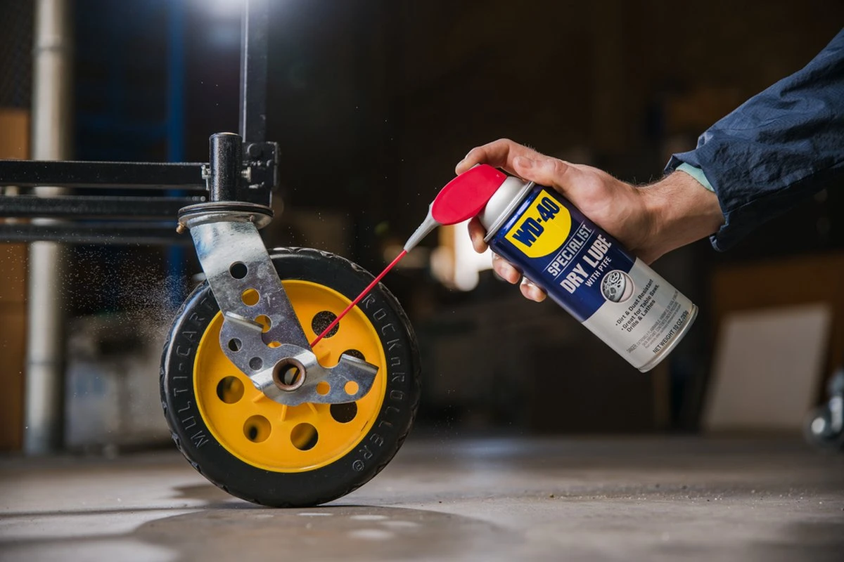 WD-40 Specialist® Droogsmeerspray Met PTFE - 250ml - Teflon Spray - Smeermiddel - Beschermt Effectief Tegen Dagelijkse Slijtage - Afbeelding 3