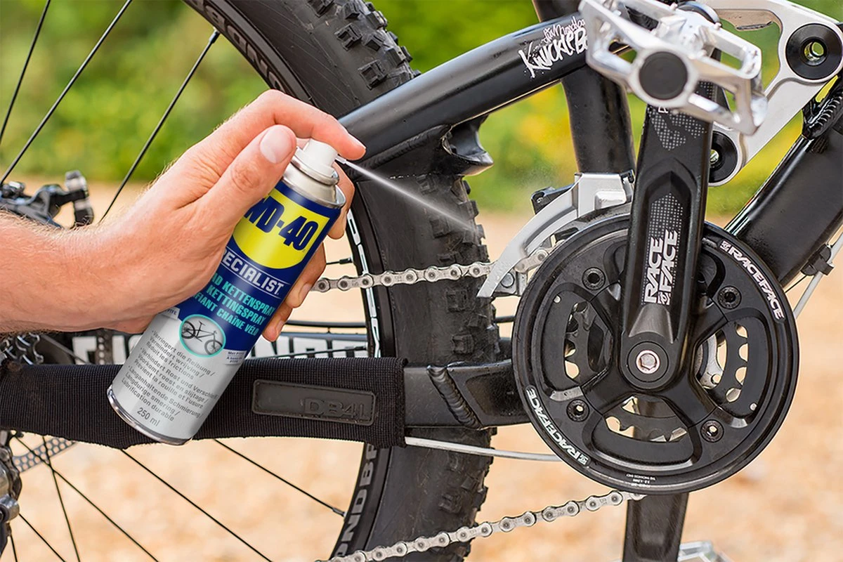 WD-40 Specialist® Fiets Kettingspray - 250ml - Smeerolie - Smeermiddel - Maximale Smering En Vermindert Slijtage - Afbeelding 5