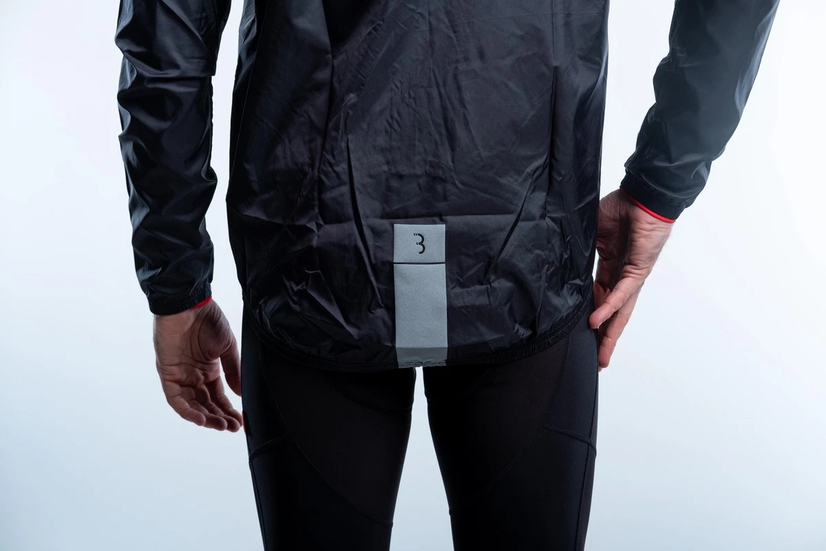 BBB Cycling BaseShield Regenjas Fiets - Wielren Fietsjack - Regenjack - Wind- En Waterdicht - Zwart - Maat L - Afbeelding 3