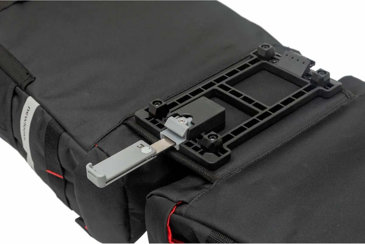 New Looxs Vigo Double Dubbele Fietstas MIK - 37 Liter - Grijs - Afbeelding 8