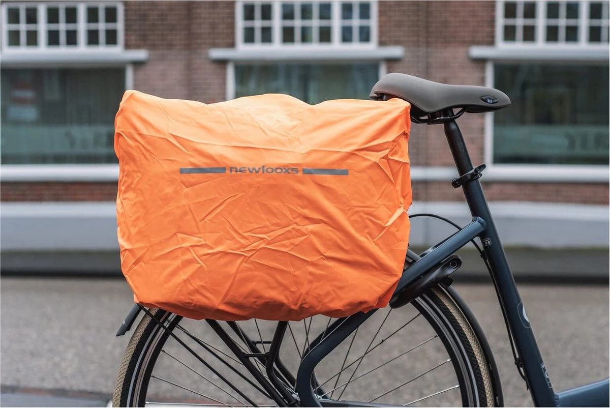 New Looxs Tendo Forest Enkele Fietstas Laptoptas Shopper - 15 Inch Laptopvak - 21 Liter - Antraciet - Afbeelding 11