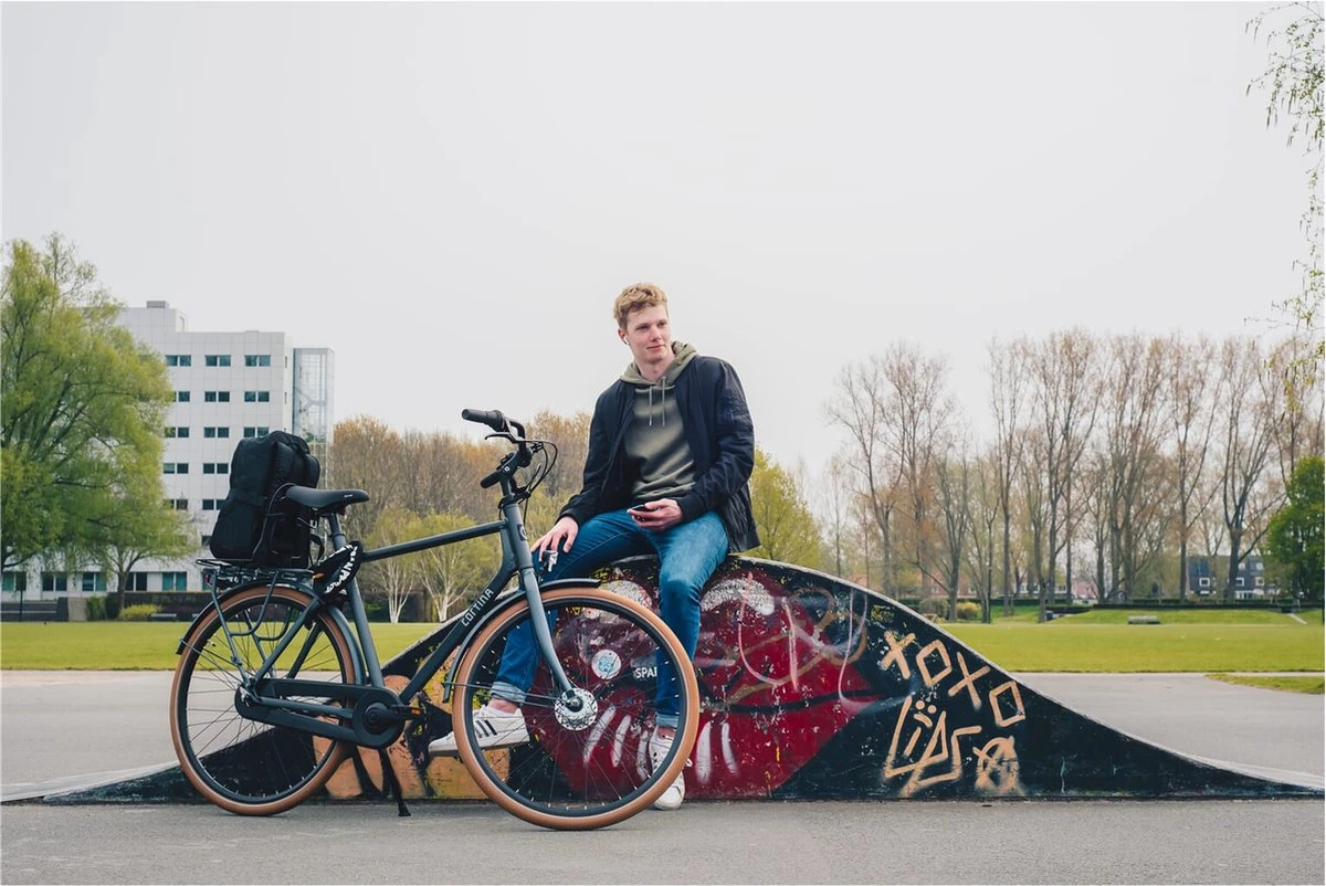 Steco Bagagedrager Verbreder Monkey-mee Staal - 31cm Breed - Zwart - Afbeelding 16