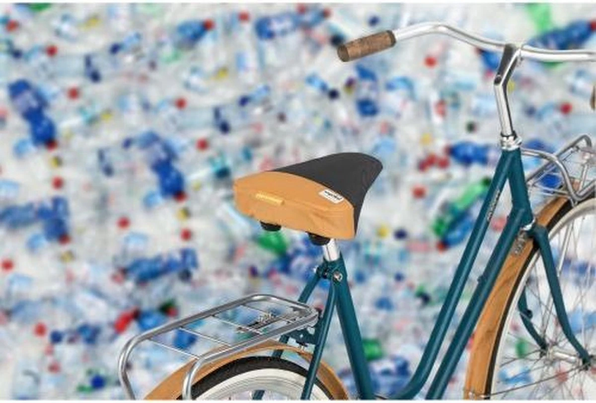 Urban Proof Zadeldek Recycled Universeel 27 X 22 Cm Grijs/geel - Afbeelding 6