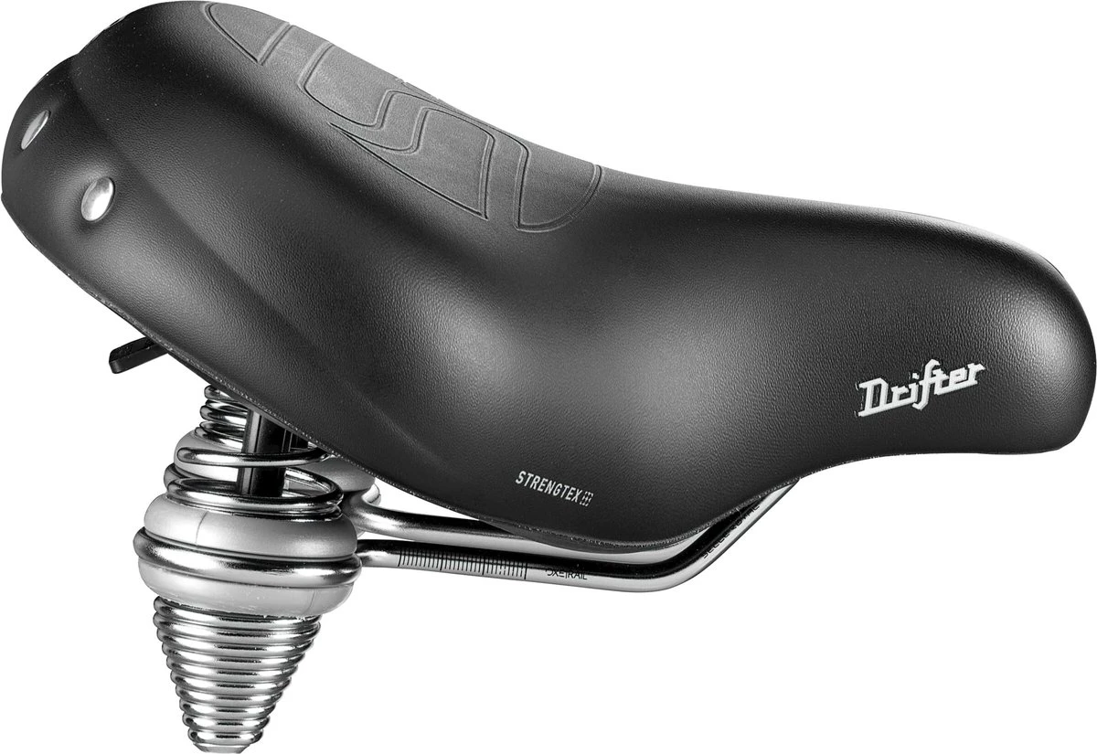 Selle Royal Zadel 5111 Drifter Plus Zwart, Zonder Strop. - Afbeelding 7