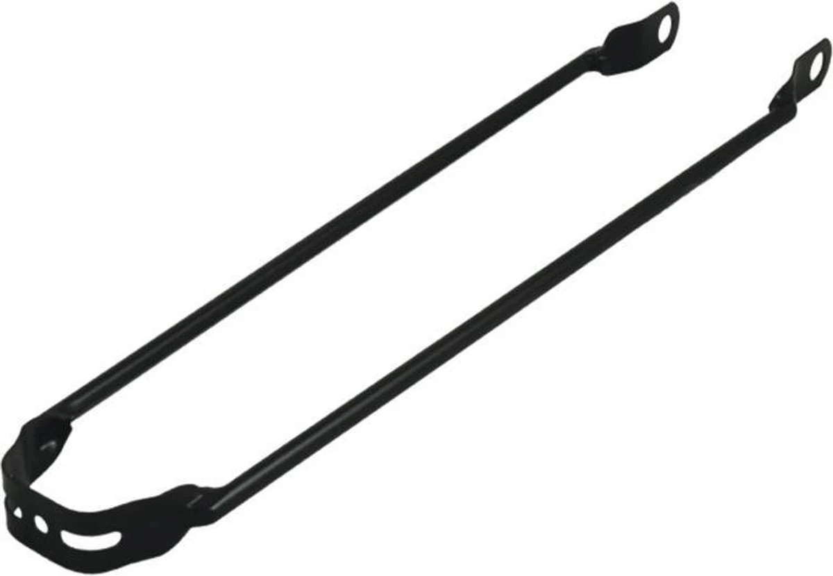 Vwp Spatbordstang Staal 28 Inch Zwart - Afbeelding 5