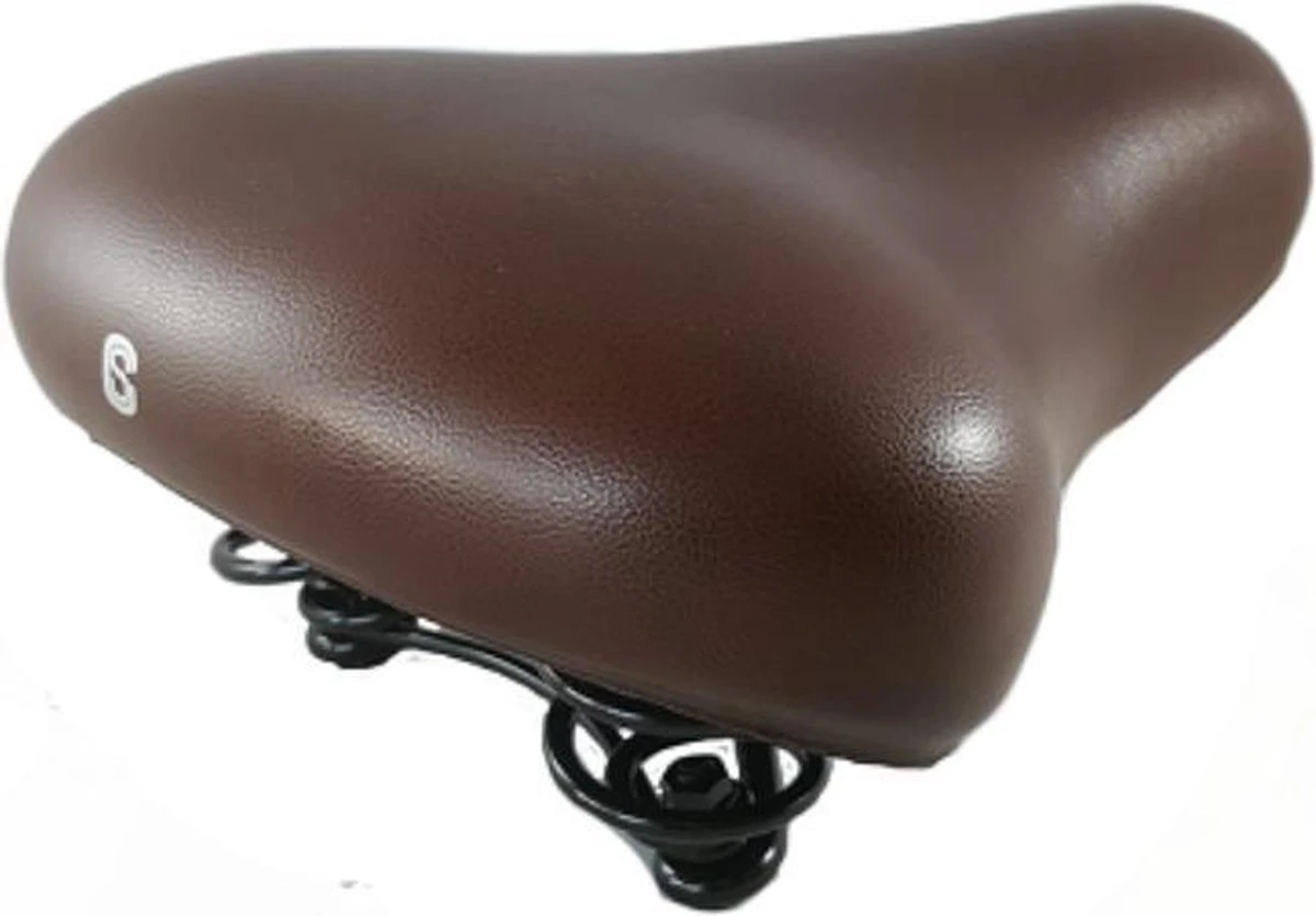 Selle Comfort Zadel City 24,7 X 21,9 Cm Unisex Gel/staal Bruin