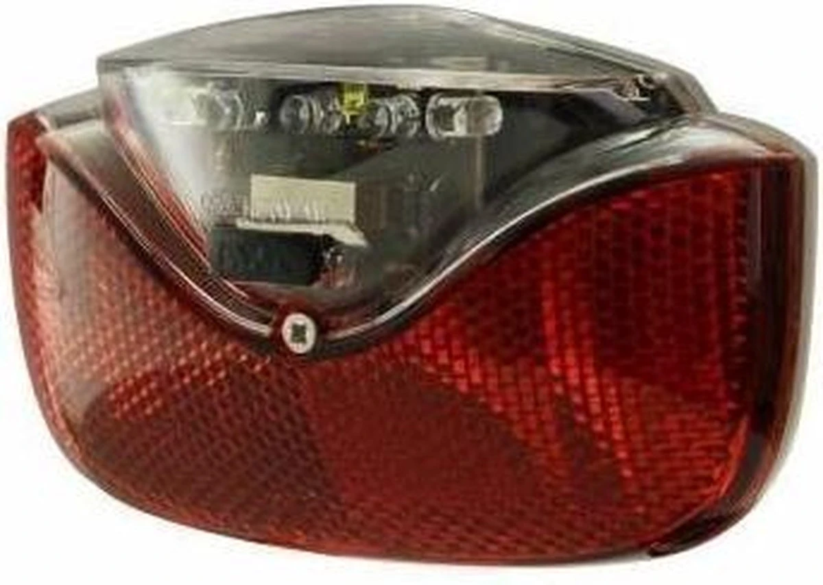 AXA Omega - Fiets Achterlicht - LED Fietsverlichting Op Batterij – Auto On/off Systeem - 50-80 Mm - Rood - Afbeelding 7