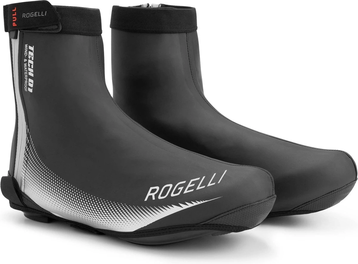 Rogelli Tech-01 Fiandrex Overschoen Unisex - Zwart - Maat 42/43