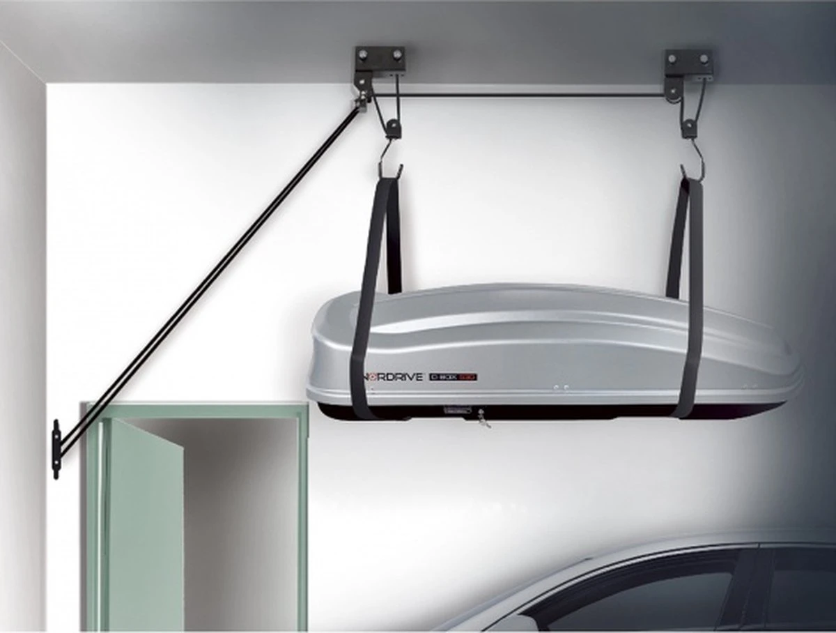 M-wave Fietslift/ophangsysteem Zwart - Afbeelding 2