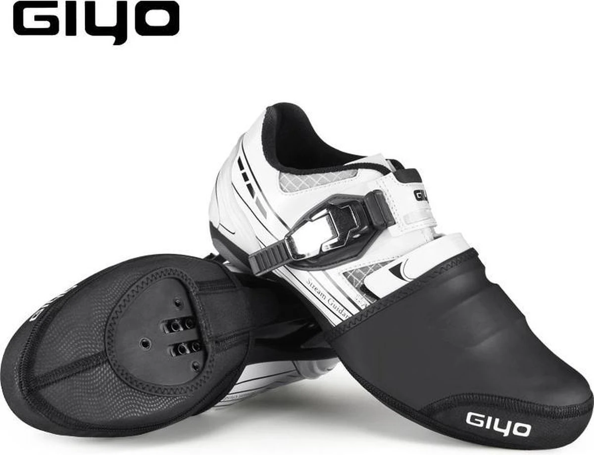 Giyo Waterdichte Halve Overschoenen Toe Covers - 1 Paar - Maat 41-46 - Zomer - Fiets Schoen Overtrek - MTB - Wielrennen/ Mountainbiken - Windproof - Afbeelding 6