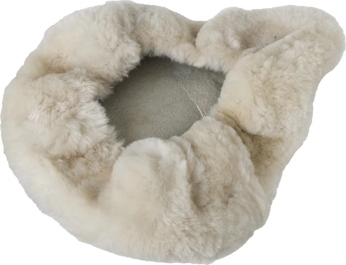 Fastrider Schapenvacht Zadelhoes - Wit - Afbeelding 3