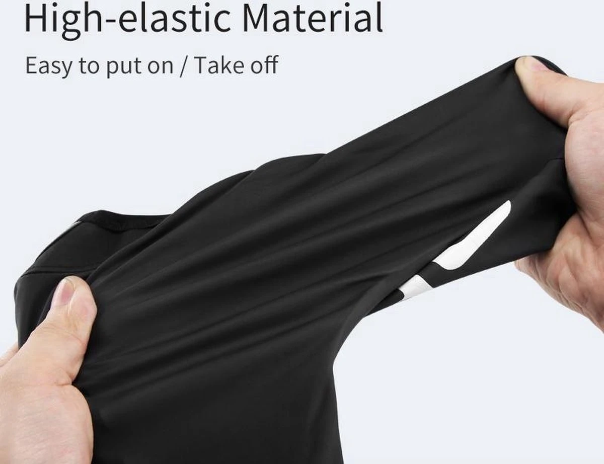 Giyo Overschoenen - Maat 44/45 (XL) - 1 Paar - Mountainbike - Wielrennen - Zwart - Wind En Waterdicht - Waterproof - Regen - Vorst - Afbeelding 4