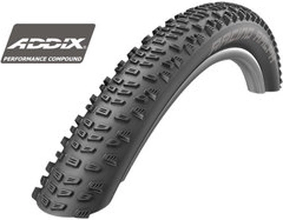 MTB Band Schwalbe - ADDIX RACING RALPH 29X2.25 TWINSKIN TL-R VOUW - Afbeelding 5