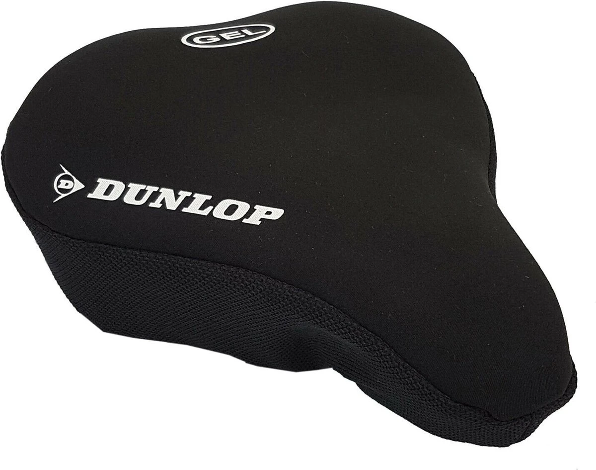 Dunlop Fietszadelhoes - Gel - Fietszadeldekje Met Gel - Comfortabel Fietsen - Zwart - Afbeelding 8
