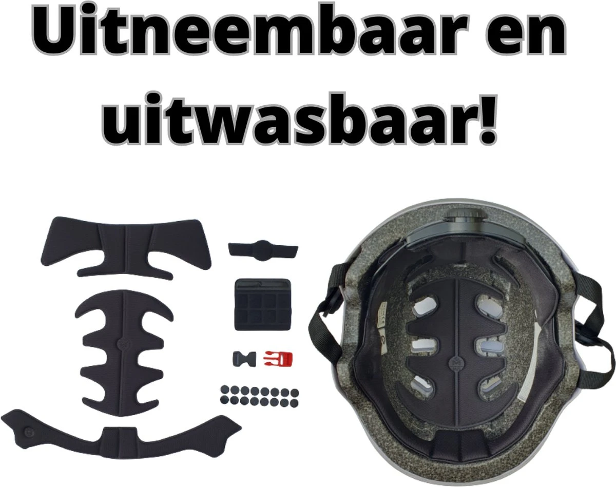 De Juiste Helm - NTA 8776 Helm - Scooterhelm, Fietshelm, E-chopperhelm, Speed-Pedelec Helm - Maat M - Zwart - Afbeelding 3