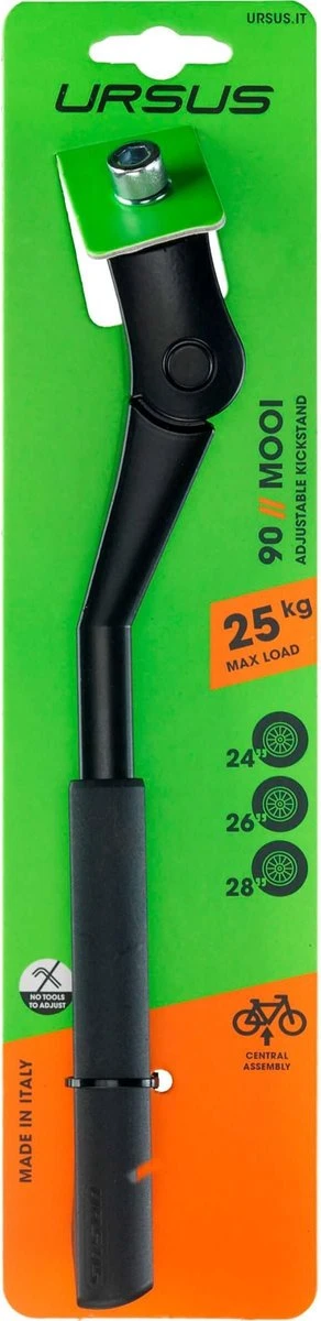 Ursus Standaard Enkel Mooi Aluminium 26-28 Inch 29mm Zwart - Afbeelding 4