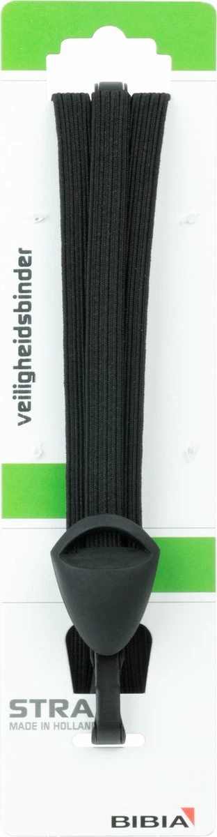 Snelbinder Trio Widek All-Black Met Zwarte Rvs-haken En 3 Binders - Zwart (op Kaart) - Afbeelding 2