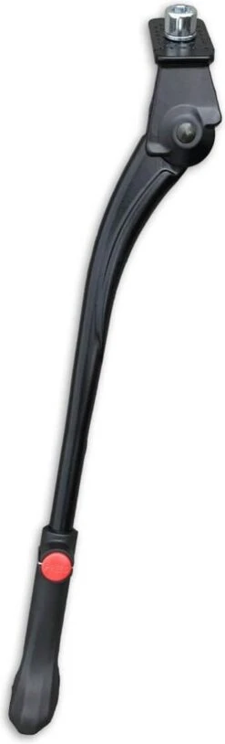 Lynx Fietsstandaard Verstelbaar Enkel 24-28 Inch Aluminium Zwart