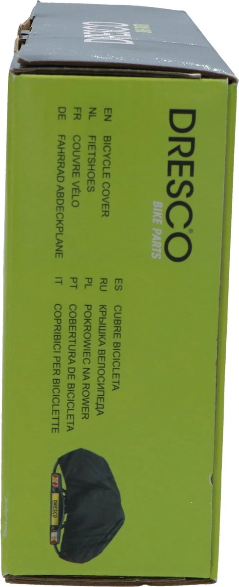 Dresco Fietshoes Voor 1 Fiets | Waterdicht | 200x72x98cm | Voor Fietsendrager En Stalling - Afbeelding 6