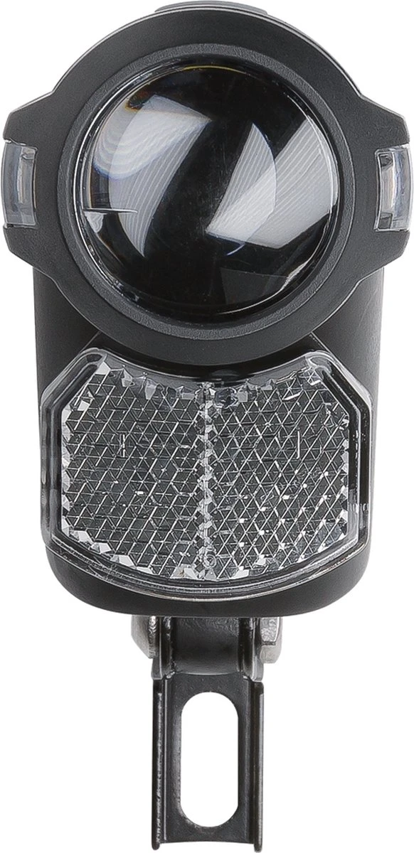 AXA Nox Sport 12 Lux - Fietslamp Voorlicht - LED Koplamp - Fietsverlichting Op Batterij - Auto/Off - Zwart