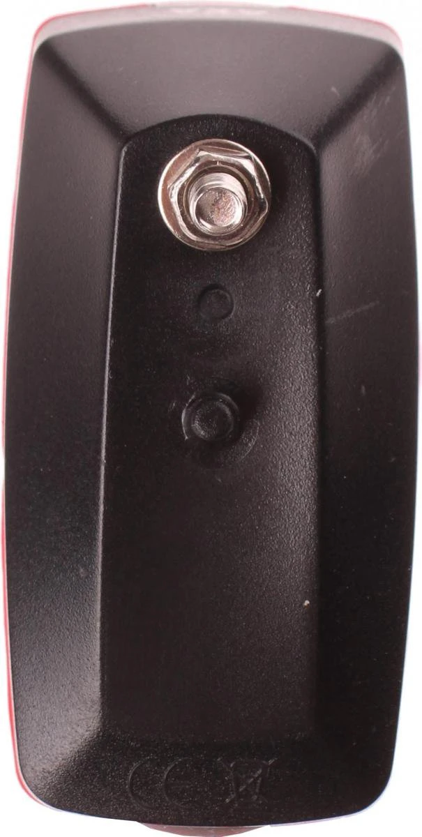 AXA Run Battery - Fiets Achterlicht - LED Fietsverlichting Op Batterij - Spatbord Montage – Rood - Afbeelding 3