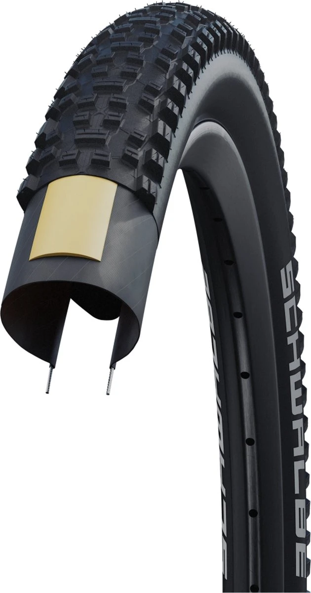 Schwalbe Buitenband - Rapid Rob K-Guard - 29 Inch X 2.10 - Zwart - Afbeelding 2