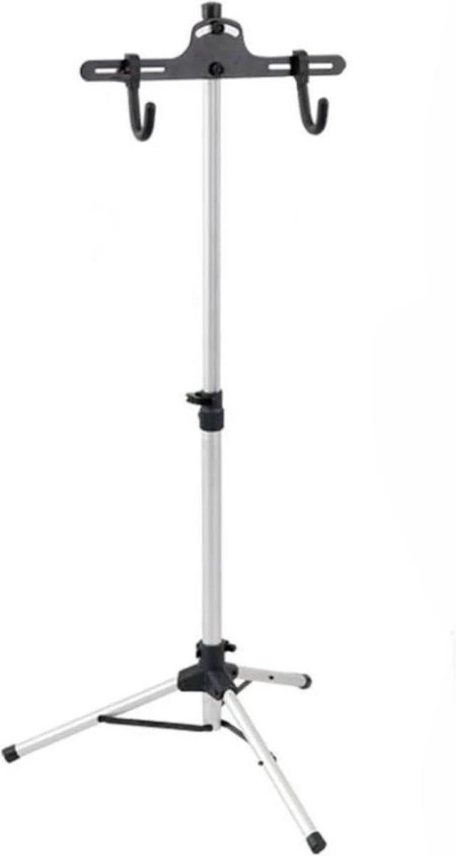 Merkloos Decopatent® Fiets Montage Standaard - Fiets Houder - Reparatie Montagestandaard - Bike Stand - Verstelbaar 0-30° - Montage Stang - Afbeelding 6