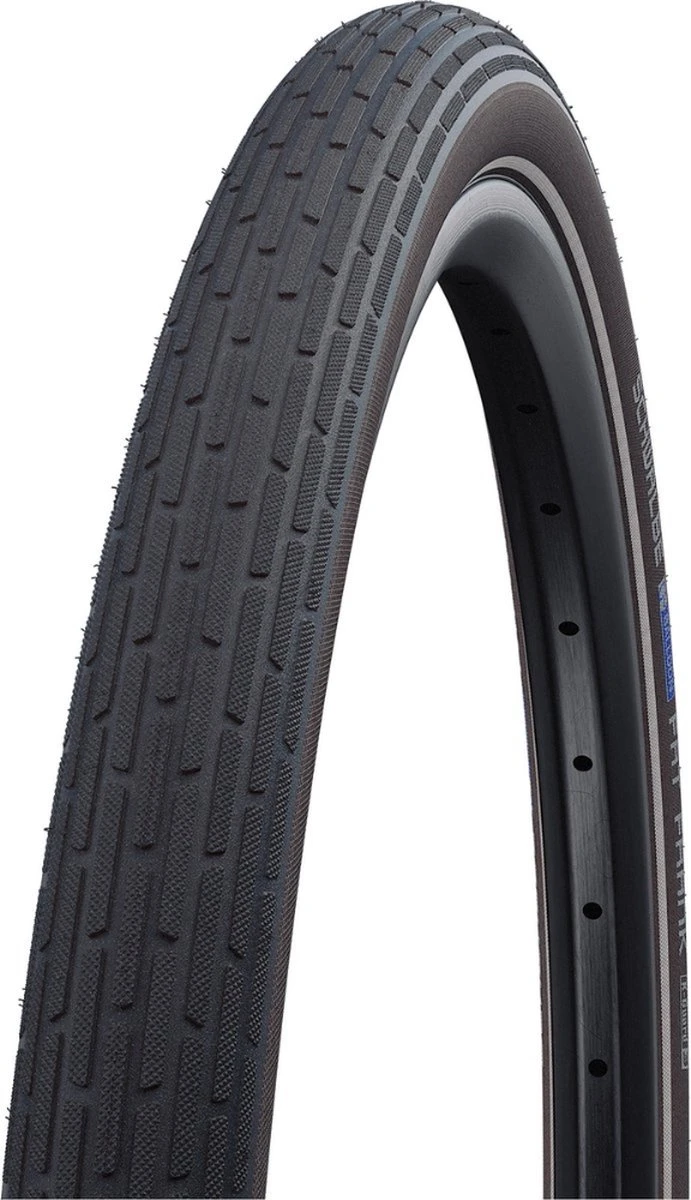 Schwalbe Buitenband - Fat Frank K-Guard - 28 Inch X 2.00 - Zwart/coffee Reflecterend - Afbeelding 2