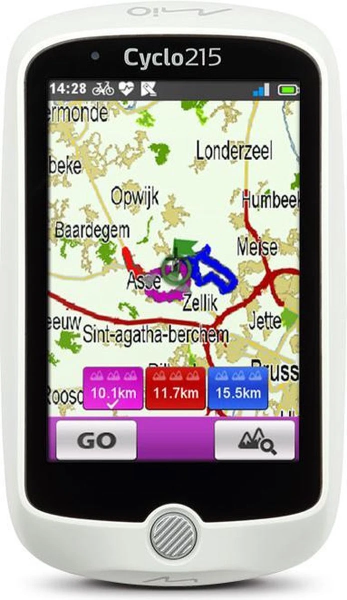 Mio Cyclo 215 Full EU - GPS Fietsnavigatie - Afbeelding 7