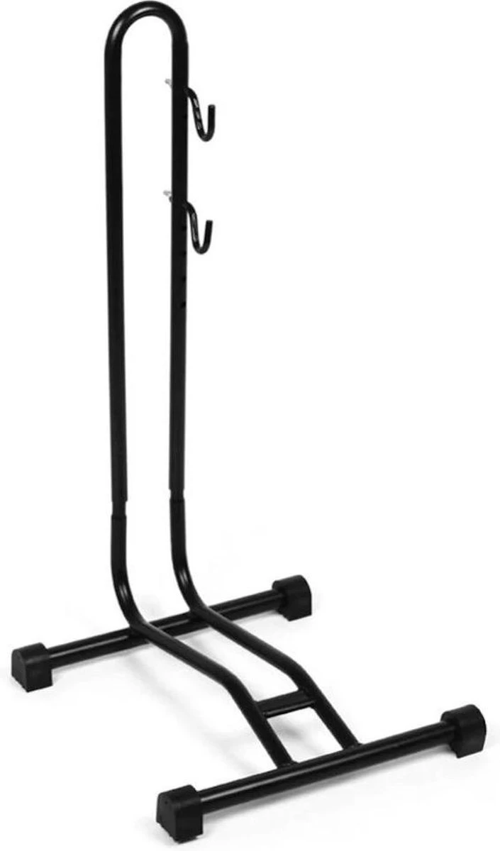 Decopatent® Fietsrek Om Fiets Horizontaal Te Stallen - Fietsstaander Standaard - Fietsrek Voor 1 Fiets - Voor Racefiets MTB E-bike - Afbeelding 2