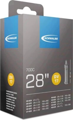 Schwalbe Binnenband - DV17 - 28 Inch X 1.10 - 1.75 - Hollands Ventiel - 40mm