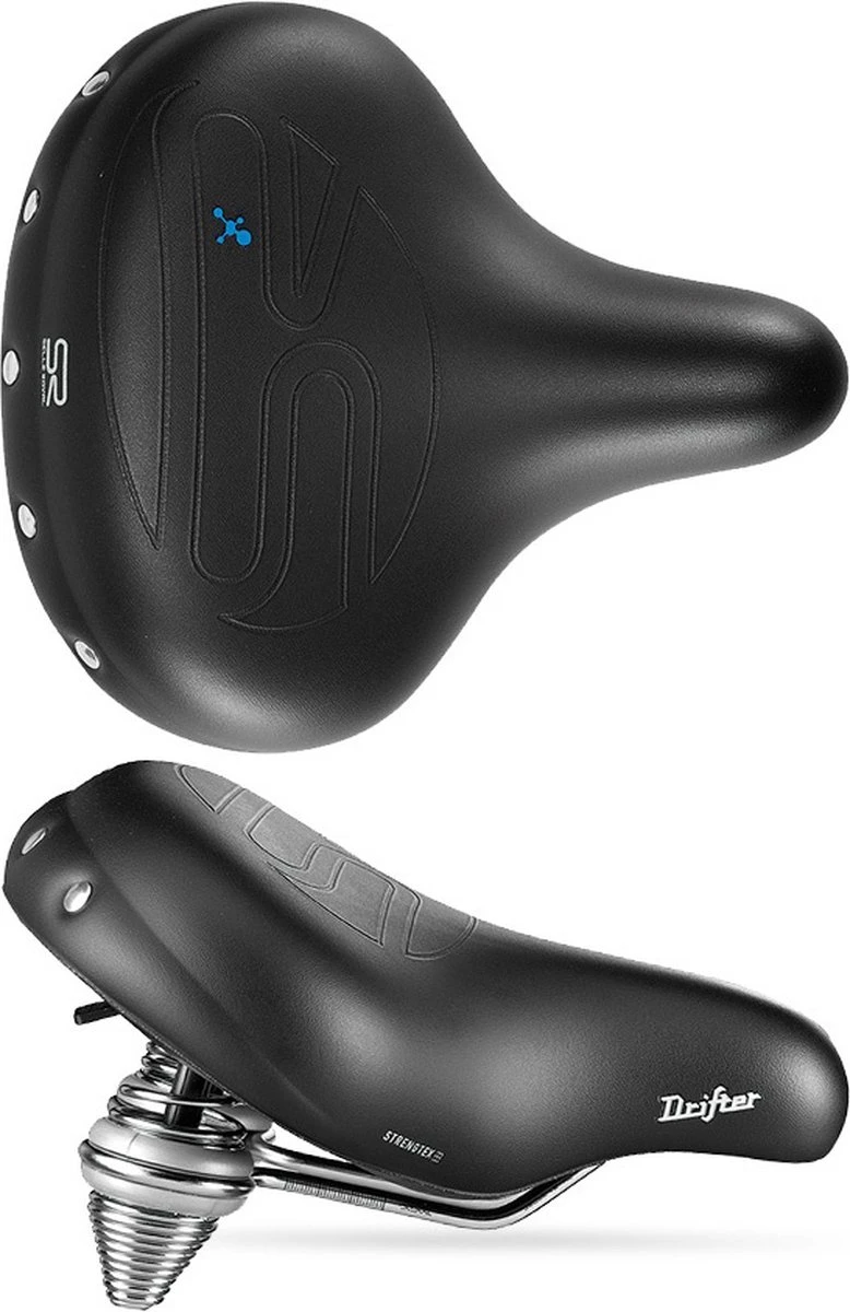 Selle Royal Zadel 5111 Drifter Plus Zwart, Zonder Strop.
