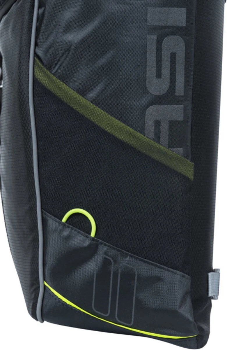 Basil Miles Dubbele Fietstas MIK - Zwart - 34 Liter - Afbeelding 5