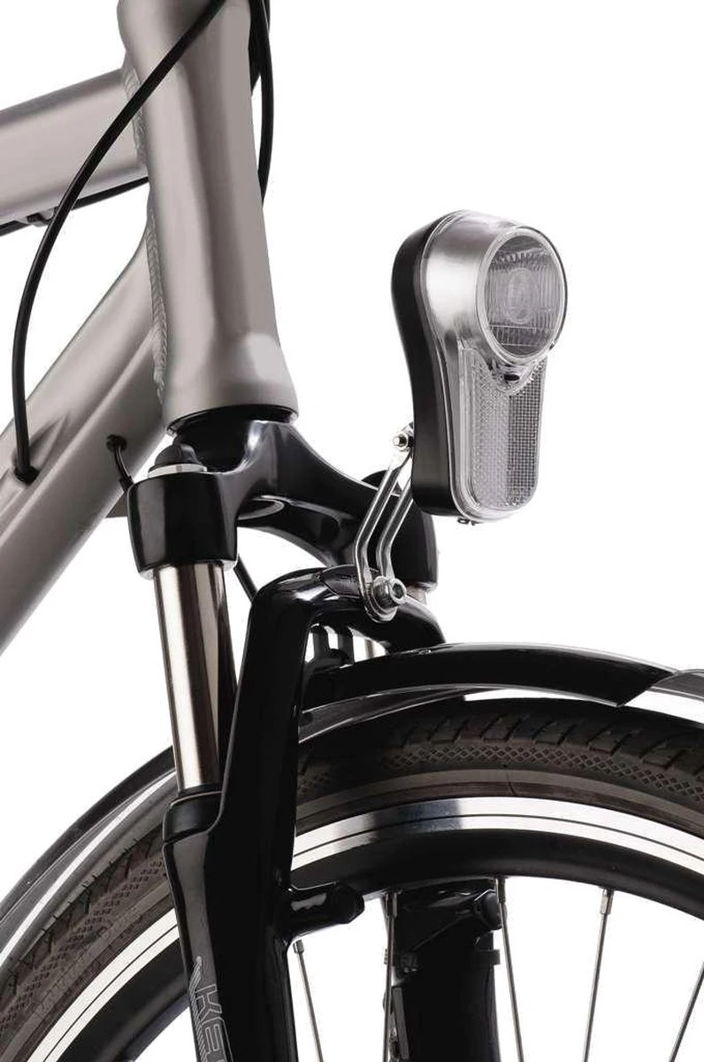 AXA City Battery - 4 Lux - Fietslamp Voorlicht - LED Koplamp - Fietsverlichting Op Batterij - Afbeelding 3