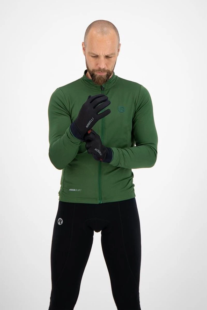 Rogelli Laval - Fietshandschoenen Winter - Unisex - Maat M - Zwart - Afbeelding 5