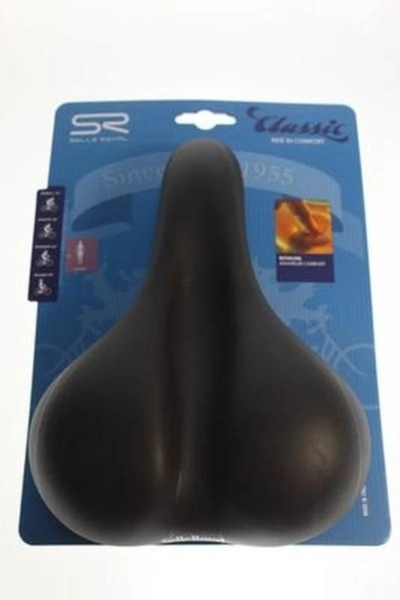 Selle Royal Avenue Moderate 8466 - Fietszadel - Gel - Zwart - Afbeelding 15