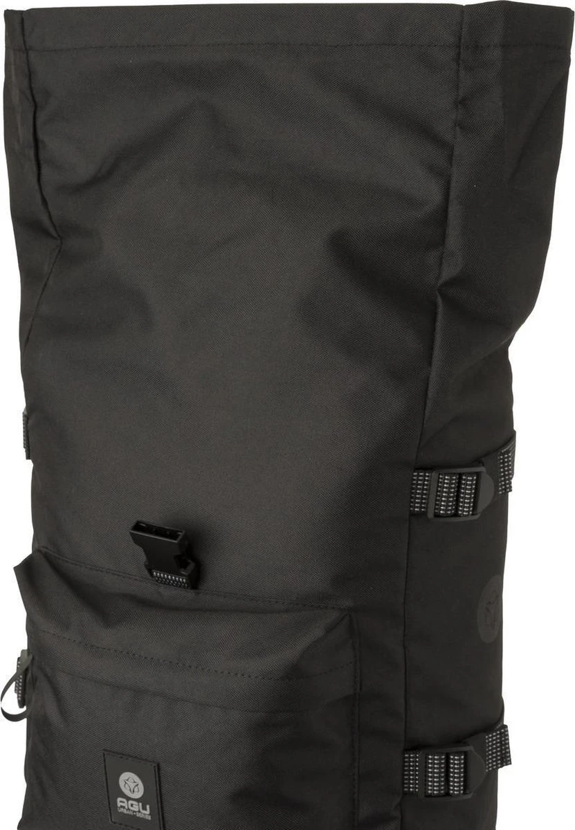 AGU Trend H2O Roll-Top Enkele Fietstas Urban Zwart - 14 L - Afbeelding 7