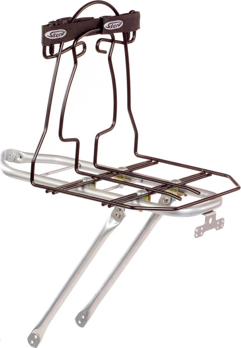 Steco Bagagedrager Verbreder Monkey-mee Staal - 31cm Breed - Zwart - Afbeelding 3