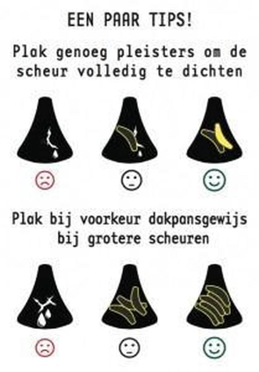 Fiets Zadelpleisters Transparant Zadelplakker 3 Stuks - Afbeelding 2