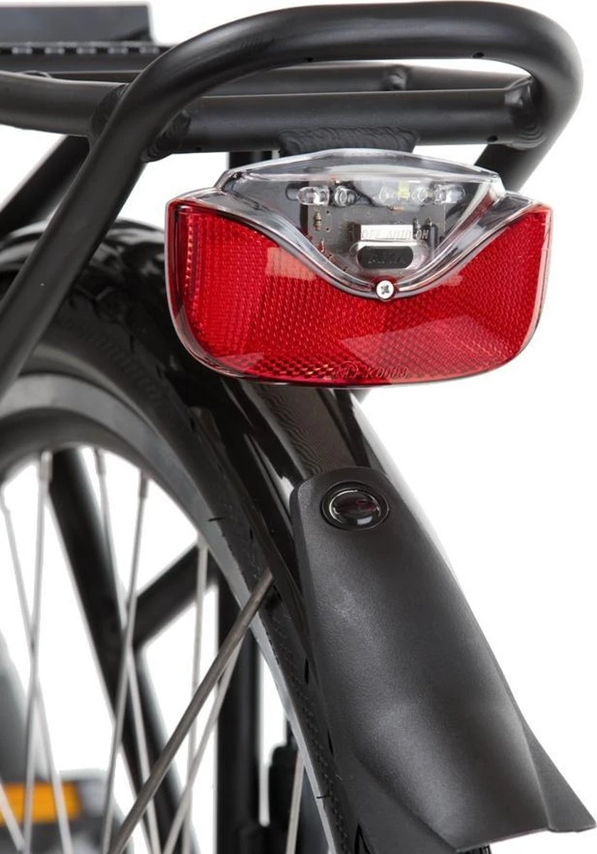 AXA Omega - Fiets Achterlicht - LED Fietsverlichting Op Batterij – Auto On/off Systeem - 50-80 Mm - Rood - Afbeelding 3